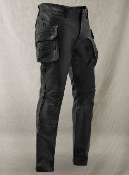 (image for) Brad Pitt Leather Pants