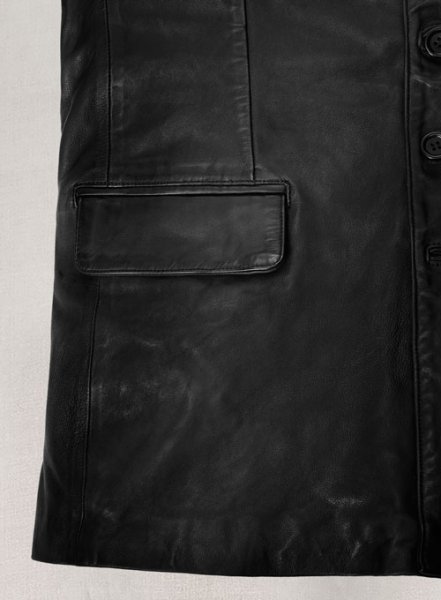 (image for) Jim Carrey Leather Blazer