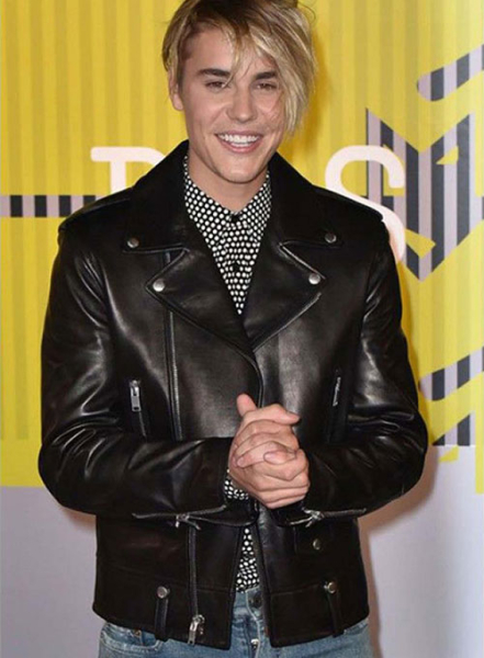 (image for) Justin Bieber Leather Jacket