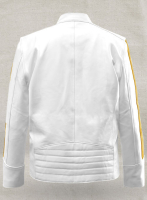 (image for) Yellow Stripe Leather Jacket # 100