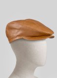 (image for) Canberra Tan Leather Cap