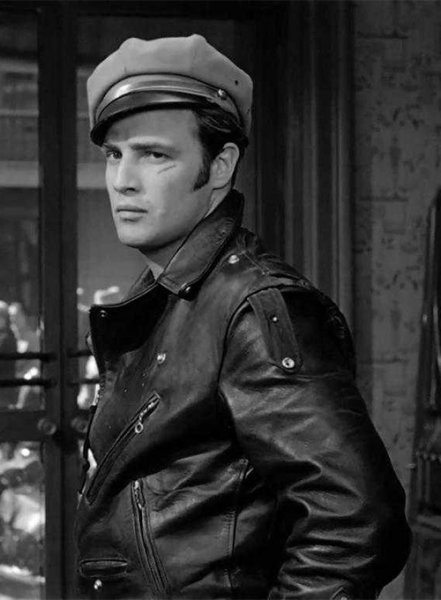 (image for) Marlon Brando The Wild One Leather Jacket