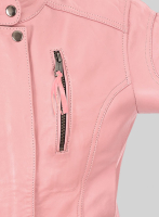 (image for) Light Pink Leather Jacket # 520