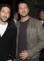 (image for) Gerard Butler Leather Jacket #2