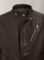 (image for) Motorad Brown Biker Leather Jacket