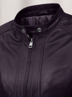 (image for) Purple Leather Jacket # 527