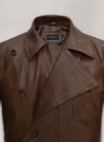 (image for) Leonardo DiCaprio The Aviator Leather Jacket