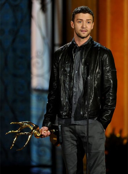 Justin Timberlake Guys Choice Awards Leather Jacket : LeatherCult ...