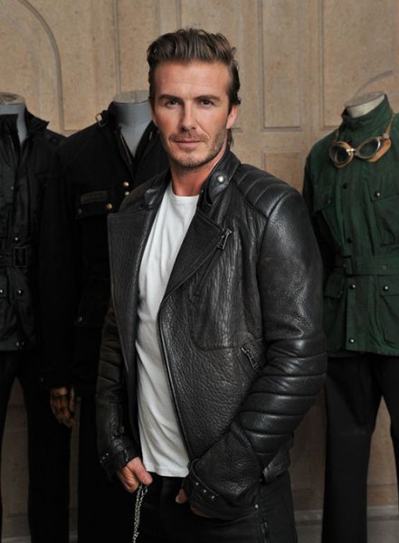 (image for) David Leather Jacket