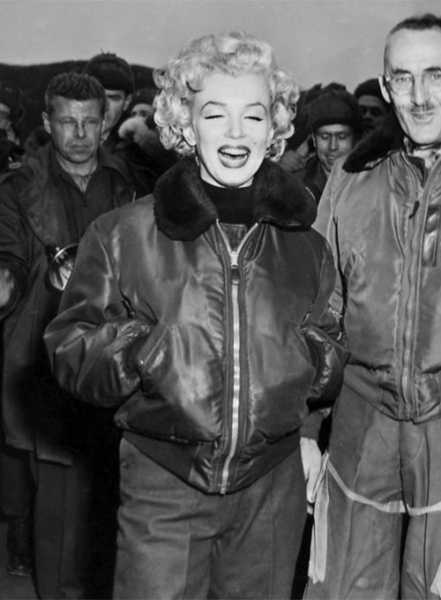 (image for) Marilyn Monroe Leather Jacket