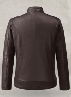 (image for) Firefly Moto Brown Biker Leather Jacket