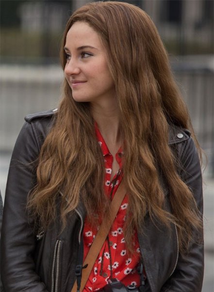 (image for) Shailene Woodley Snowden Leather Jacket