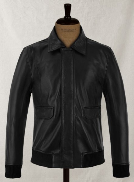 (image for) Robert Pattinson Leather Jacket #1