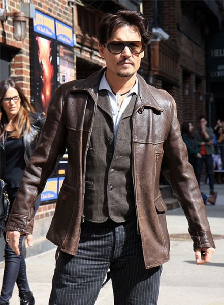 Johnny Depp Leather Jacket #1 : LeatherCult