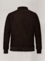 (image for) Dark Brown Suede Ryan Reynolds Leather Jacket