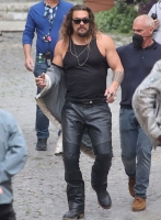 (image for) Jason Momoa Leather Pants