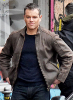 (image for) Matt Damon Jason Bourne Leather Jacket