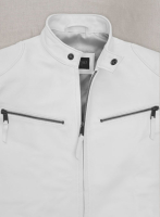 (image for) White Leather Jacket #907