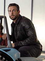 (image for) Zachary Levi Spy Kids Leather Jacket