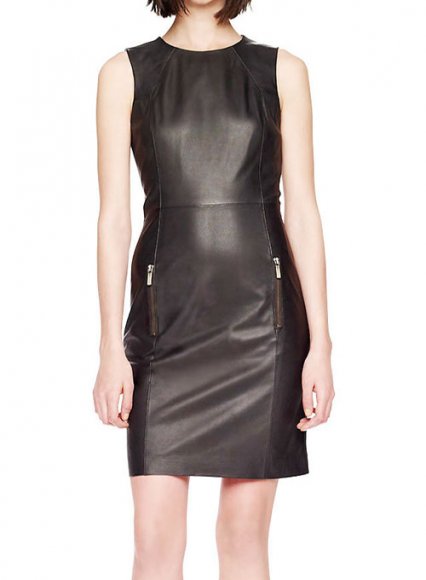 Miller Leather Dress - # 765