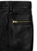 (image for) Leather Mini Skirt with Pockets