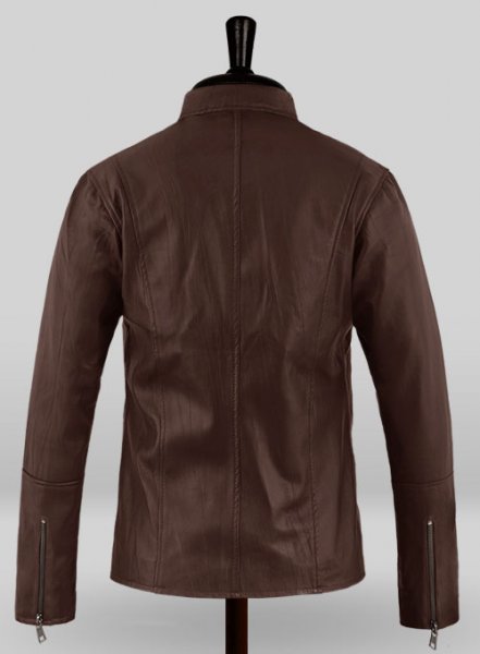 (image for) Rover Brown Danika Yarosh Jack Reacher Leather Jacket