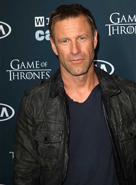 (image for) Aaron Eckhart Leather Jacket #1