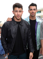 (image for) Nick Jonas Leather Jacket #1