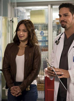 (image for) Kristin Kreuk Beauty and the Beast Leather Jacket