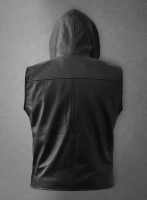 (image for) Leather Hood Vest # 309