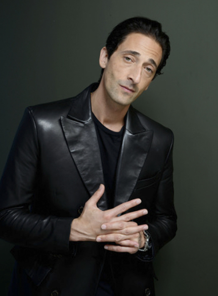 (image for) Adrien Brody Leather Blazer