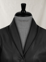 (image for) Modern Stretch Leather Blazer