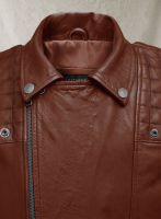 (image for) Ironwood Tan Biker Leather Jacket