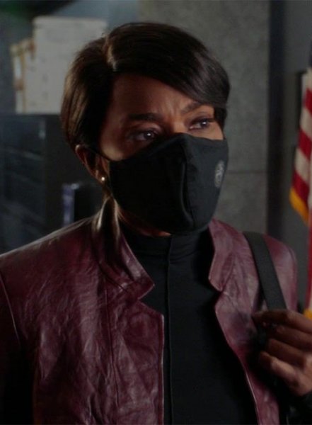 (image for) Angela Bassett 9-1-1 Leather Jacket