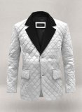 (image for) Bocelli Tuxedo Quilted Leather Blazer