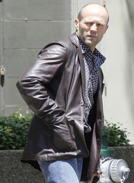 (image for) Fast and Furious 7 Jason Statham Leather Blazer