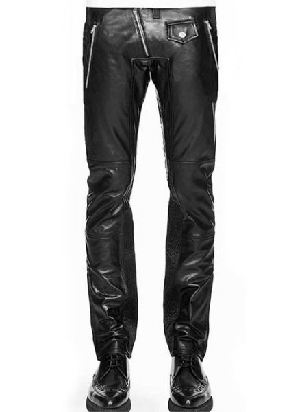 Normandie Leather Biker Jeans : LeatherCult