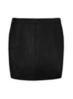 (image for) Black Basic Leather Skirt - # 153 - M Regular