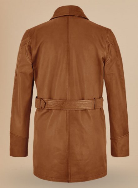 (image for) Brad Pitt Legends of the Fall Leather Trench Coat