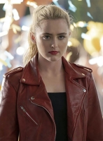 (image for) Kathryn Newton Freaky Leather Jacket