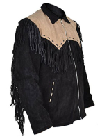 (image for) Leather Fringe Jacket #1013