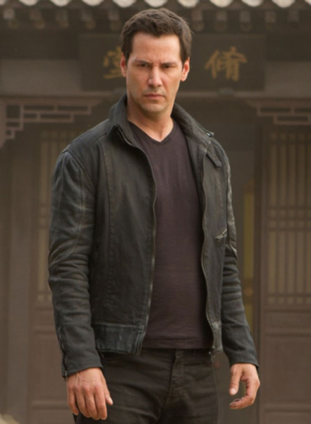 (image for) Keanu Reeves Man Of Tai Chi Leather Jacket