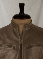 (image for) Soft Scottish Brown Washed&Wax Martin Lawrence Leather Jacket #2