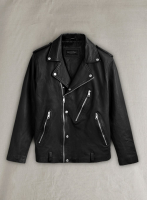 (image for) Beast Black Biker Leather Jacket