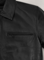 (image for) Christian Bale Leather Jacket