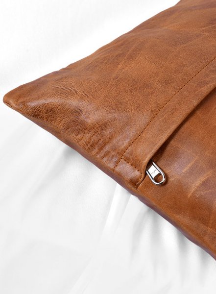 (image for) Leather Pillow Cover