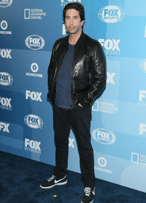 (image for) David Schwimmer Leather Jacket