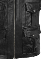 (image for) Black Daniel Craig Casino Royale Leather Jacket