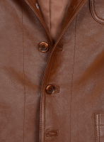 (image for) Tan Brown Daniel Craig Leather Blazer