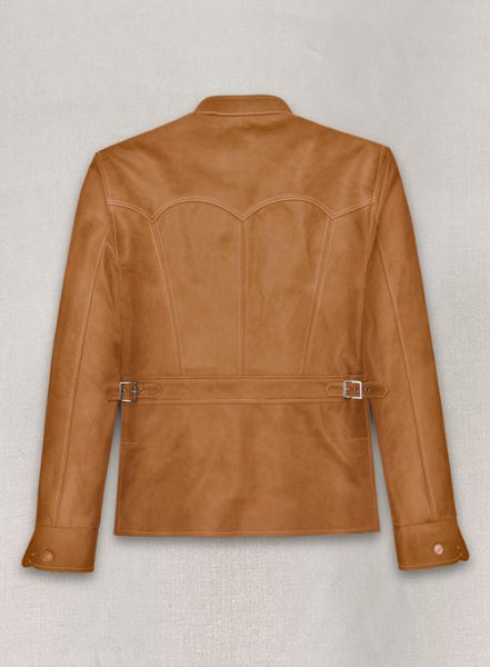 (image for) Canberra Tan Martin Lawrence Leather Jacket #2